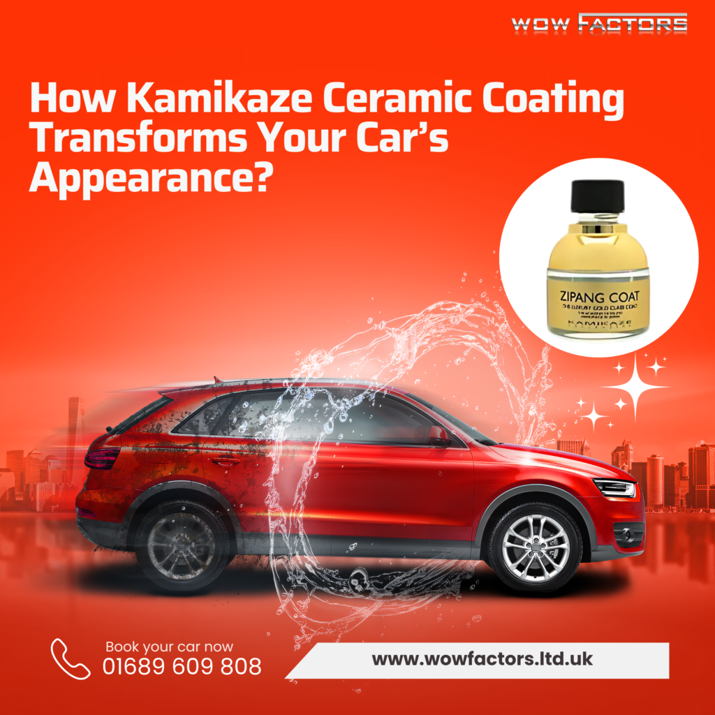 How Kamikaze Ceramic Coating Transforms Your Car’s Appearance?